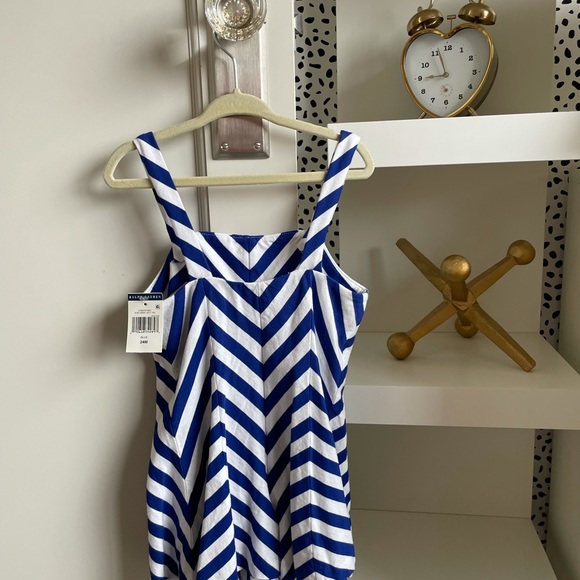 Blue and white stripe dress /romper 24 mo / 2T - Picture 3 of 5
